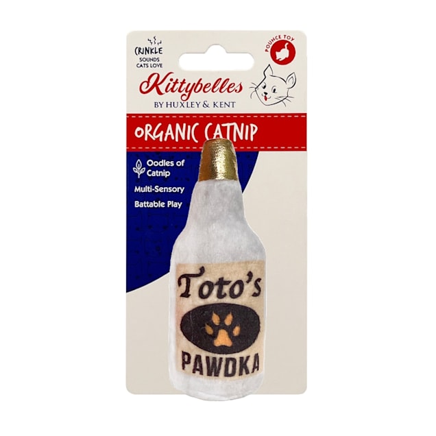 Huxley & Kent Toto's Pawdka Plush Catnip Cat Toy, Small - Carousel image #1
