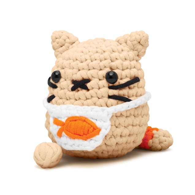 The Woobles Nico the Cat Crochet Kit Petco