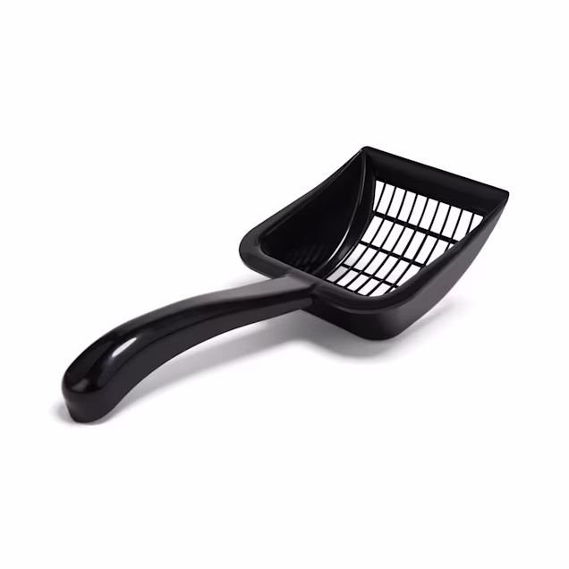So Phresh Heavy Duty Cat Litter Scoop, Black | Petco