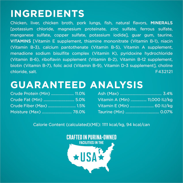 Purina one cat food calories clearance