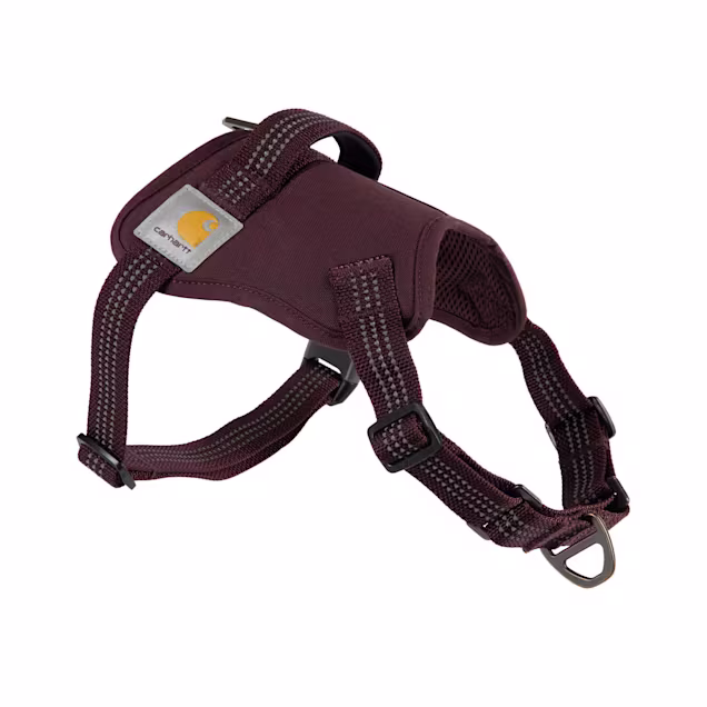 Carhartt Nylon Duck No Pull Dog Harness, Deep Wine, Small - Carousel image #1