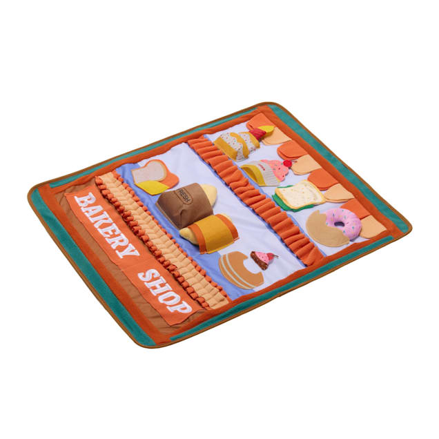 Injoya Pastry Shoppe Interactive Puzzle Snuffle Mat for Dogs and