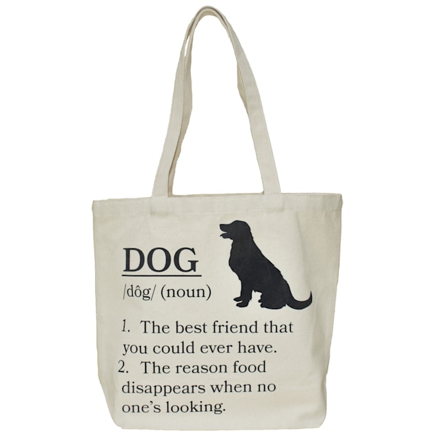 Zanden Dog Dictionary Natural Tote Bag - Carousel image #1