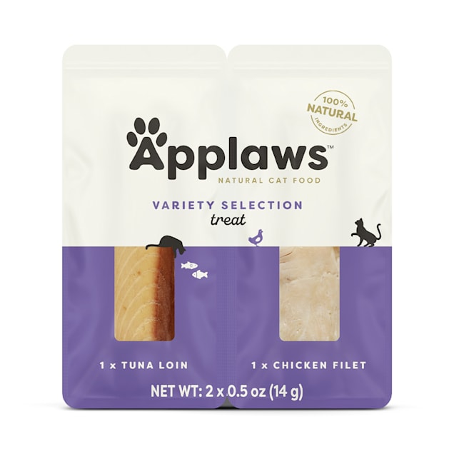 Applaws Natural Tuna & Chicken Breast Cat Treats, 1.6 oz., , Case of 12 - Carousel image #1