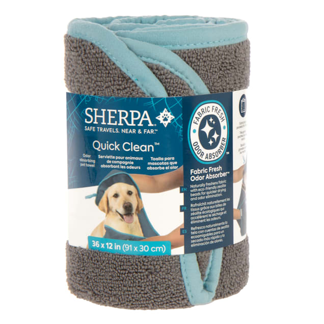 Sherpa Quick Clean Machine Washable Odor Absorbing Quick Dry Pet