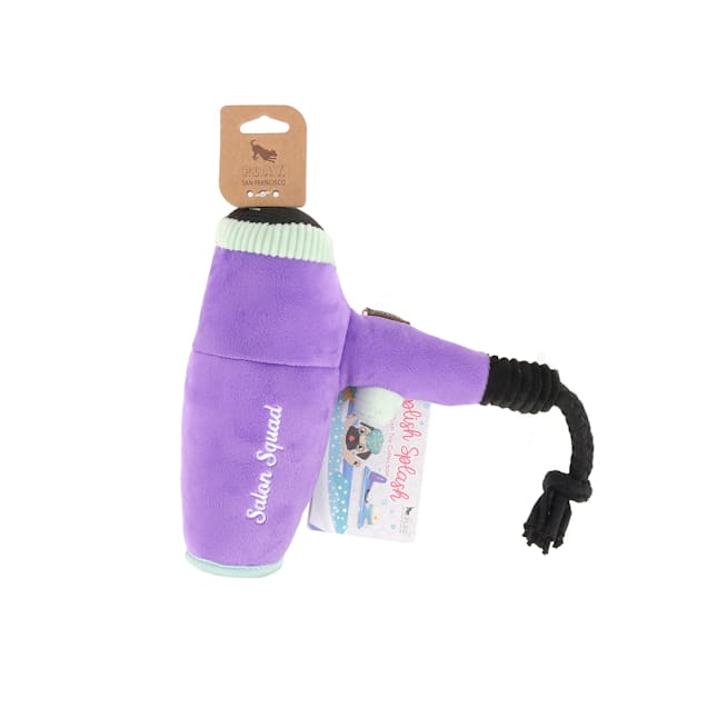 PET LIFESTYLE Splish Splash Howlin' Hair Dryer Dog Toy