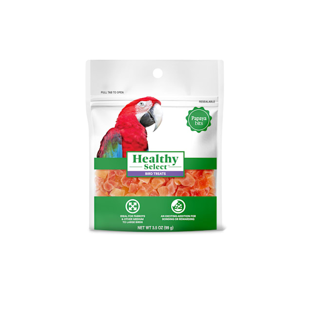 Healthy Select Papaya Bits Treat for Birds, 3.5 oz - Carousel image #1