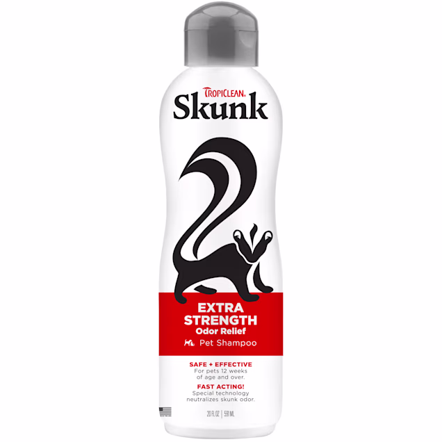 TropiClean Skunk Odor Control Shampoo for Dogs, 20 fl. oz. - Carousel image #1