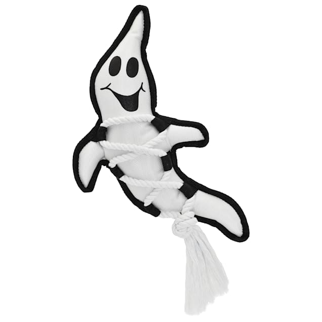 Multipet International Ghost Cross Rope Body Dog Toy, 13" H, Large - Carousel image #1