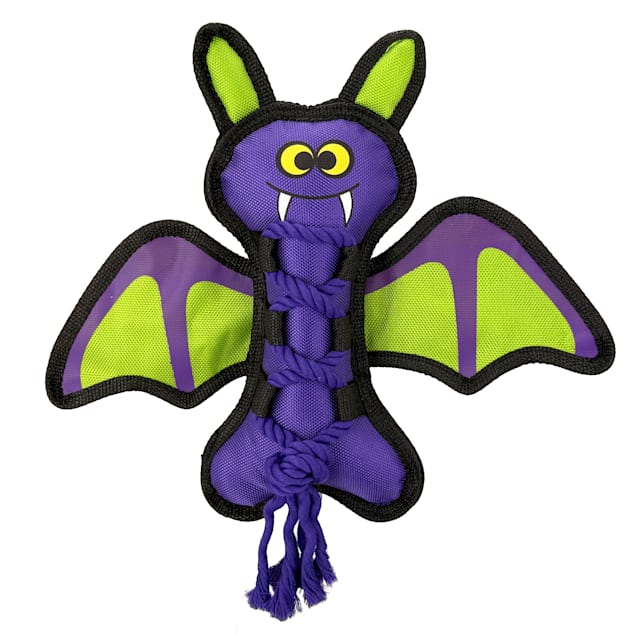 Multipet International Bat Cross Rope Body Dog Toy, 13" H, Large - Carousel image #1