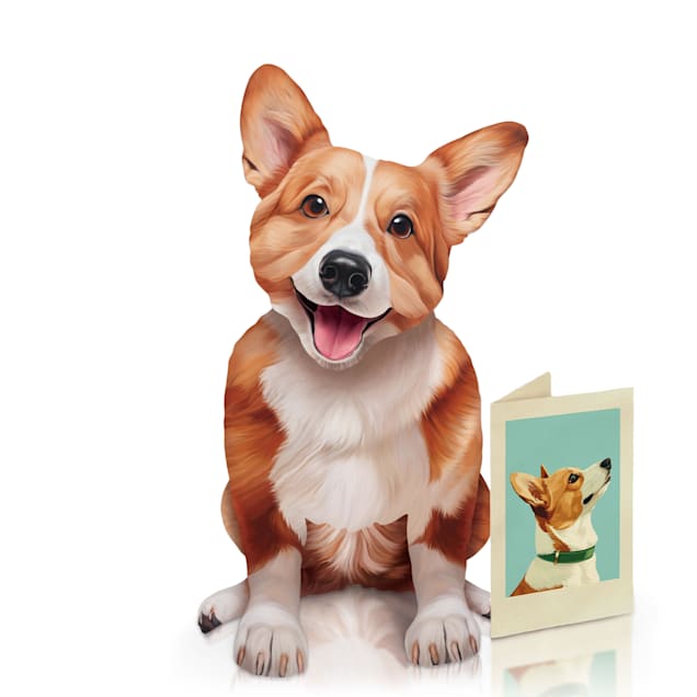 Corgi Pop-Up Pet Card