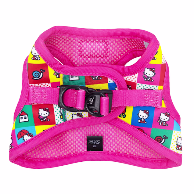 Sassy Meow Hello Kitty Pink Cat Harness, X-Small | Petco