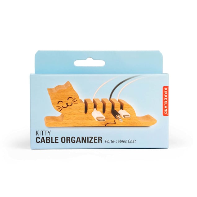 Kikkerland Design Cat Multi Cord Holder - Carousel image #1