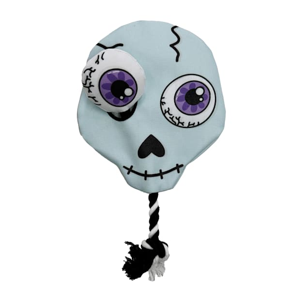 Bark-A-Boo Skeleton Rope Eye Dog Toy, Medium - Carousel image #1
