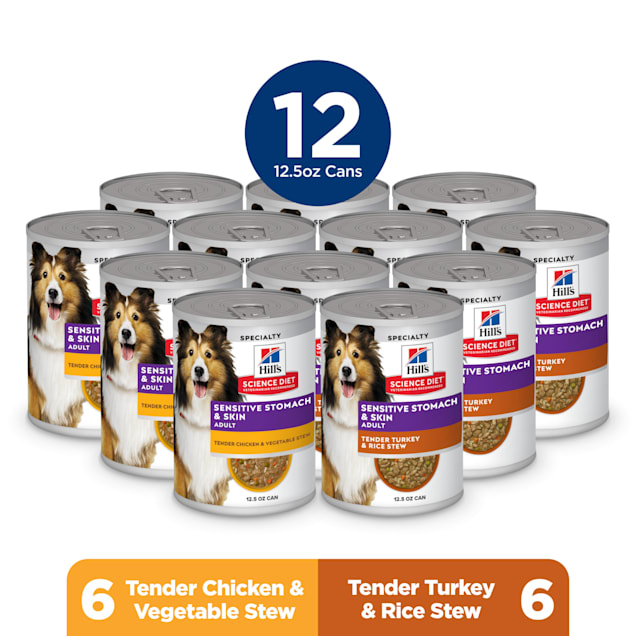 Hill's Science Diet Adult Sensitive Stomach & Skin Turkey