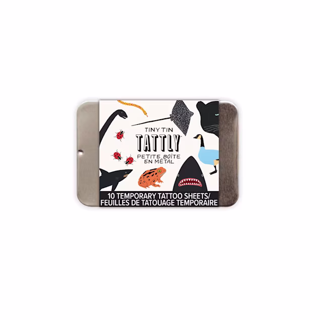 Tattly Tiny Animal Tattoo Tin - Carousel image #1