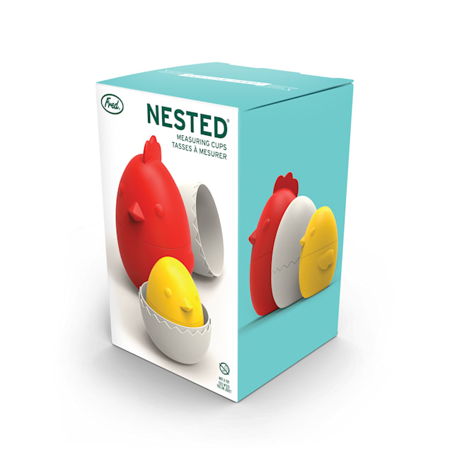 Fred Nested Rooster Measuring Cups - Thumbnail 2