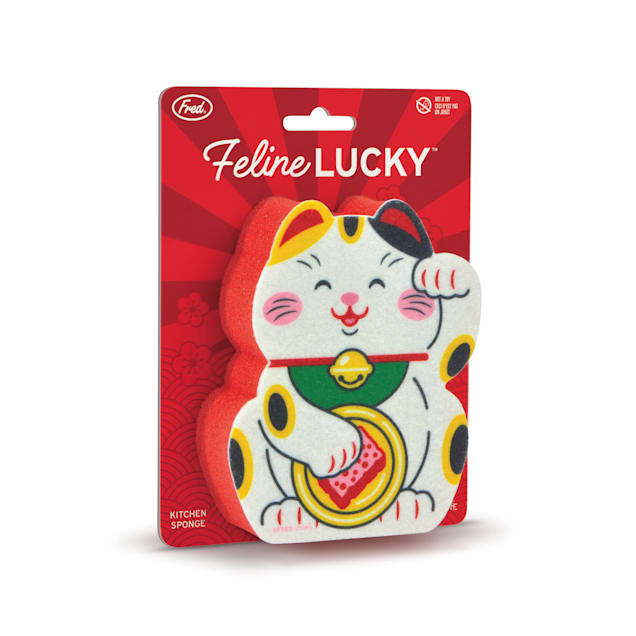 Fred Feline Lucky Kitchen Sponge - Thumbnail 4