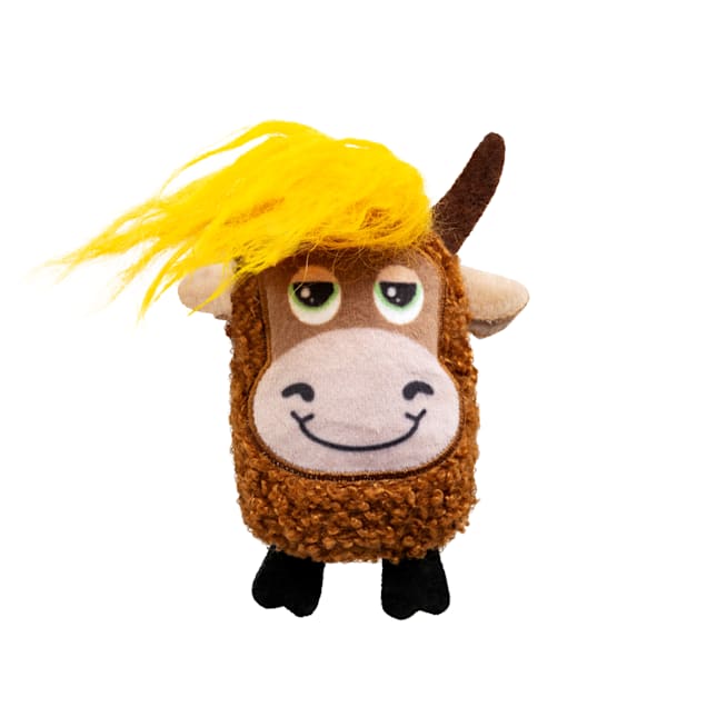 KONG Bulk Scrattles Highland Cow Cat Toy Assorted - Carousel image #1