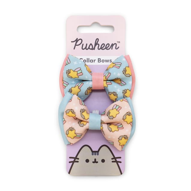Pusheen Cat Collar Bow Set - Carousel image #1