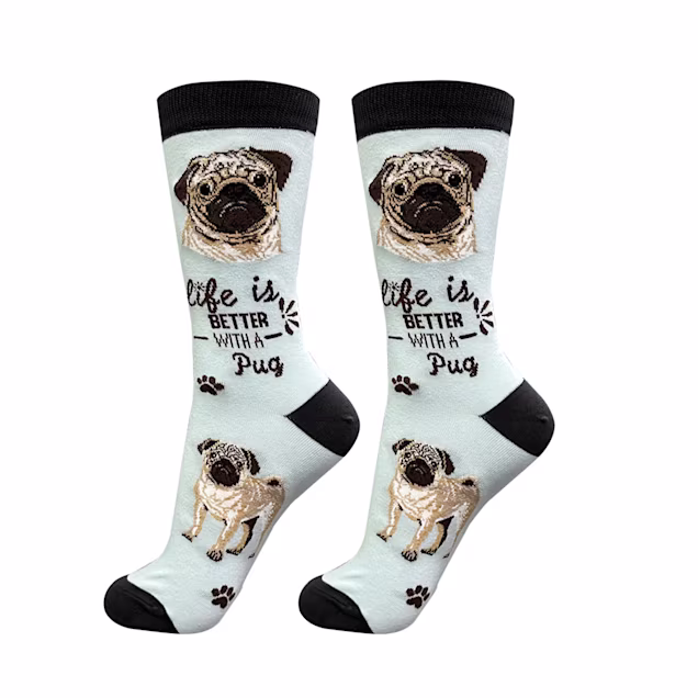 E&S Pets Pug Socks - Carousel image #1