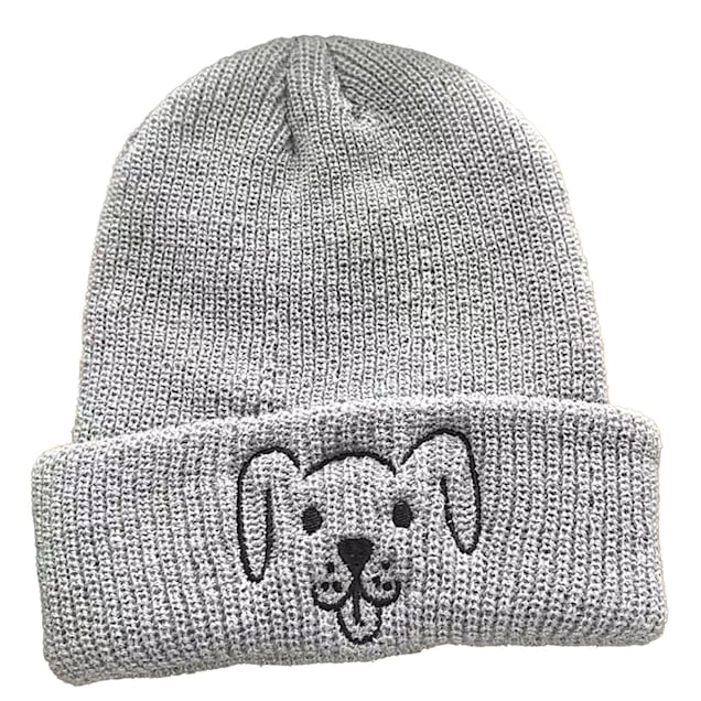 Zanden Dog Embroidery Adult Knit Beanie, One Size - Carousel image #1
