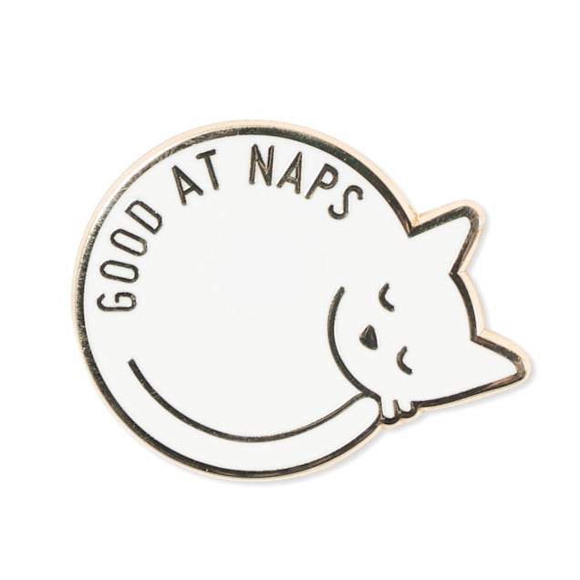 PetShop by Fringe Studio Good At Naps Enamel Pin - Carousel image #1