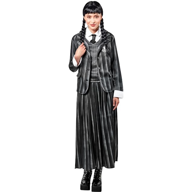 RUBIES Wednesday Addams Adult Nevermore Academy Uniform Costume, Small - Carousel image #1