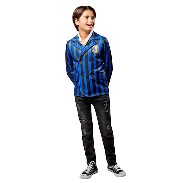 RUBIES Wednesday Nevermore Academy: Kids Uniform Jacket, Small - Carousel image #1