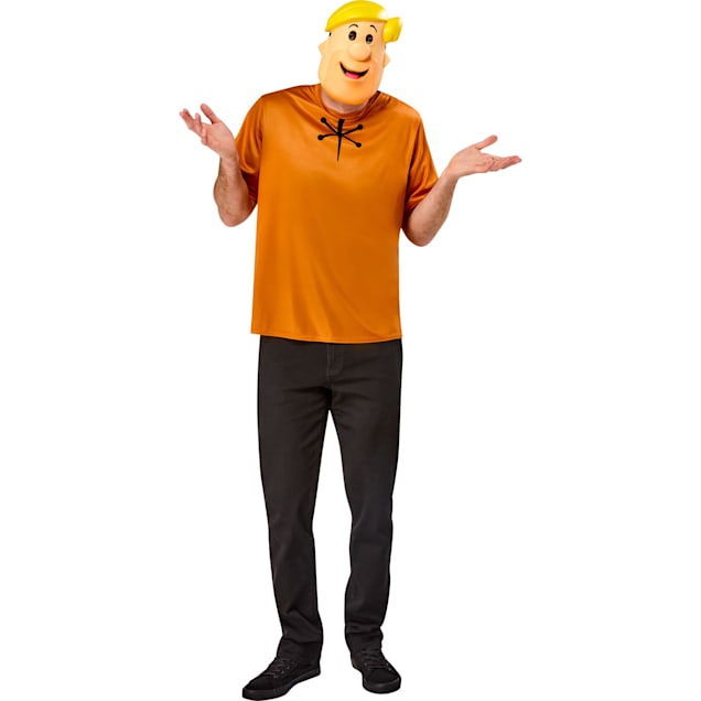 RUBIES The Flintstones: Ben Cooper Barney Rubble Adult Costume, One Size Fits All - Carousel image #1