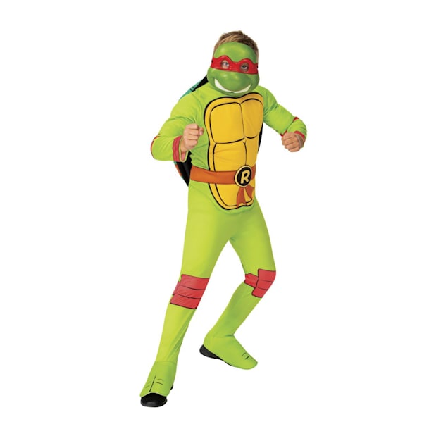 RUBIES Teenage Mutant Ninja Turtles: Raphael Deluxe Kids Costume, Small - Carousel image #1