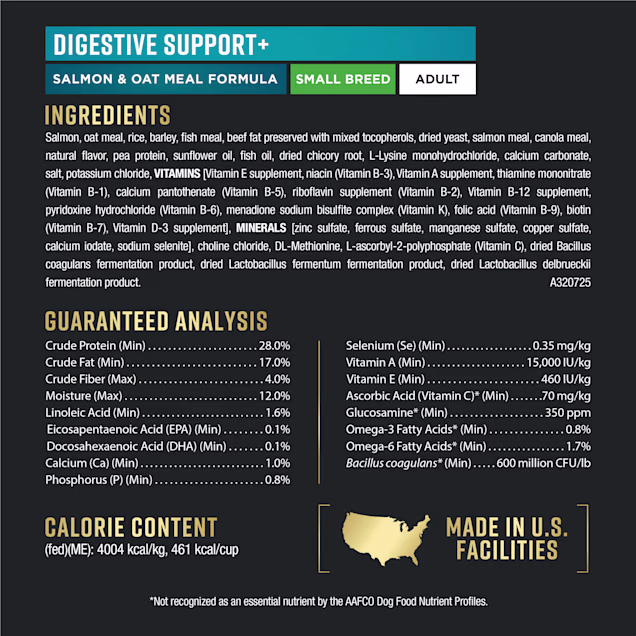 Purina Pro Plan AdvantEDGE Digestive Support Plus Small Breed