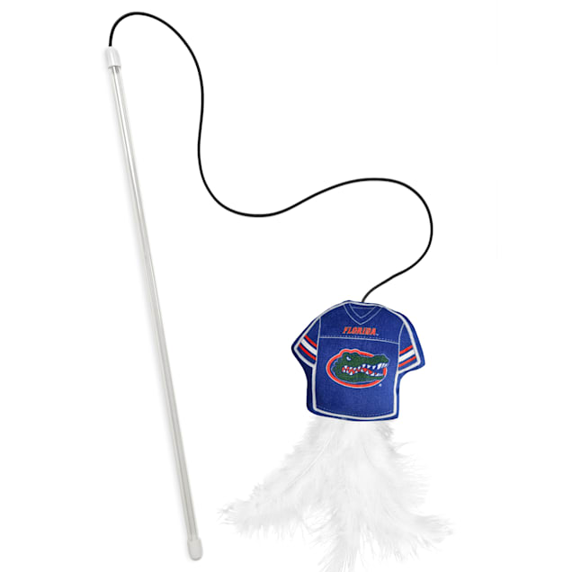 Pets First NCAA Florida Gators Cat Wand, Small - Carousel image #1