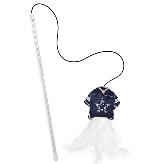 Pets First NFL Dallas Cowboys Cat Wand, Small - Carousel image #1