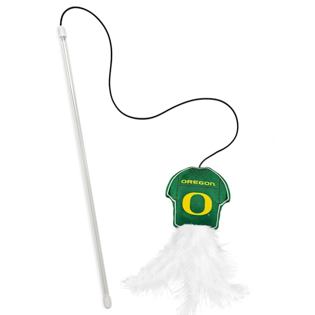 Pets First NCAA Oregon Ducks Cat Wand, Small - Carousel image #1