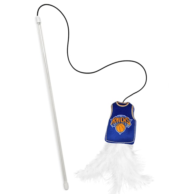 Pets First NBA New York Knicks Cat Wand, Small | Petco
