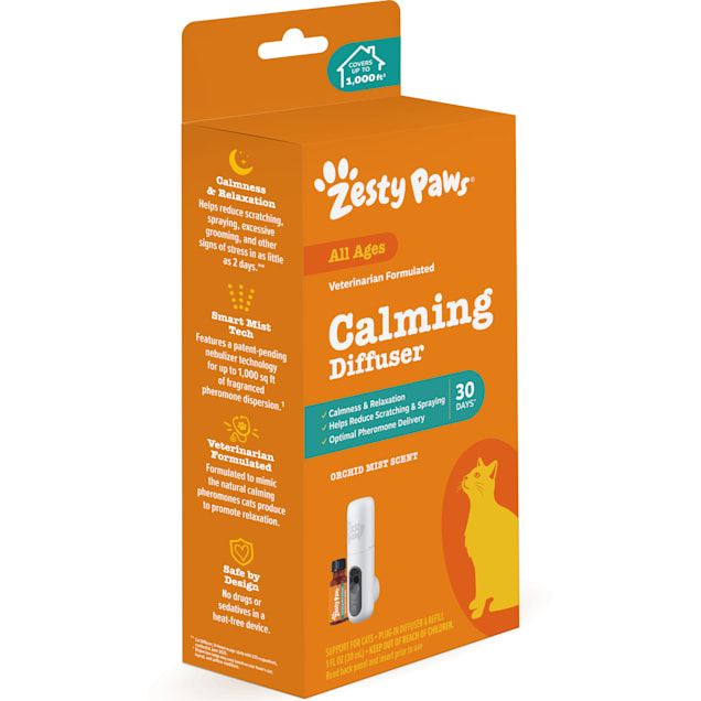 Zesty Paws Starter Kit Cat Calming Diffuser, 1 fl. oz., Pack of 1 - Carousel image #1