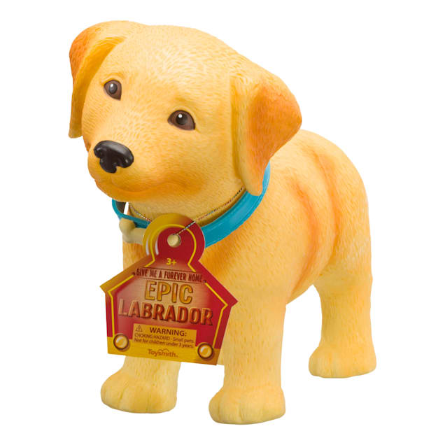 Toysmith Epic Labrador Realistic Toy Dog Figurine - Carousel image #1