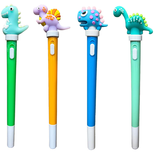 Streamline Imagined Dinosaur Light-Up Spinning Pen - Carousel image #1