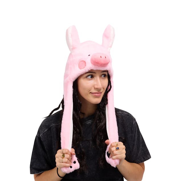 Petco Interactive Pop-Up Pig Ears Hat, One Size - Carousel image #1