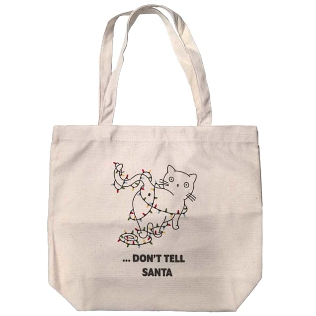 Zanden Don't Tell Santa Tote Bag - Carousel image #1