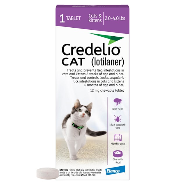 Credelio for Cats 2-4 lbs, 1 Count - Carousel image #1