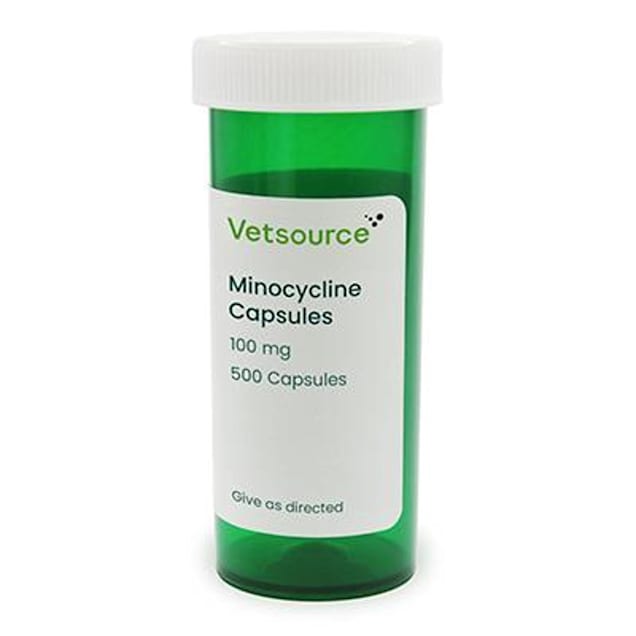 Minocycline Capsules (Generic) 100 mg, 500ct - Carousel image #1