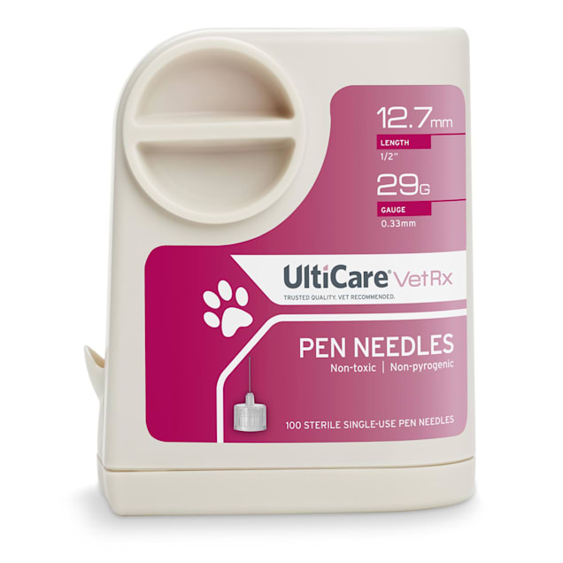 UltiCare VetRx Pen Needles UltiGuard Safe Pack 29G x 1/2", 100 Count - Carousel image #1