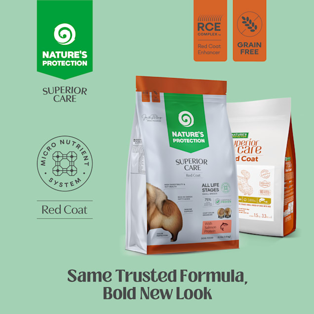 Nature's Protection Superior Care Red Coat Grain Free All Life