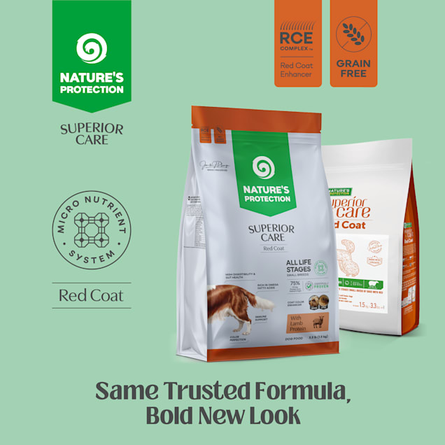 Nature's Protection Superior Care Red Coat Grain Free All Life