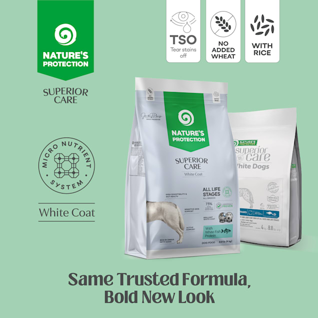 Nature's Protection Care White1.5kg×2 Nature's Protection Superior Care White Dogs All Sizes and Life