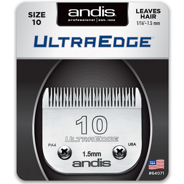 Andis AG Detachable Blade Set 10 for Dogs 1 16 Cut