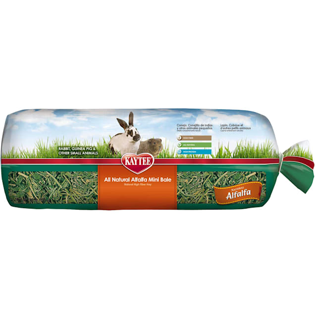 kaytee natural alfalfa small animal mini bale
