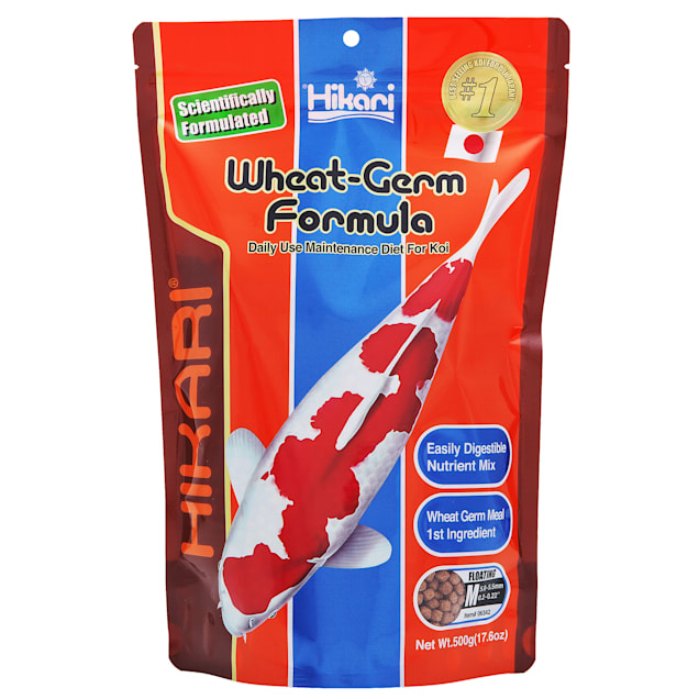 Hikari Medium Pellet Wheat Germ Fish Food - Carousel image #1